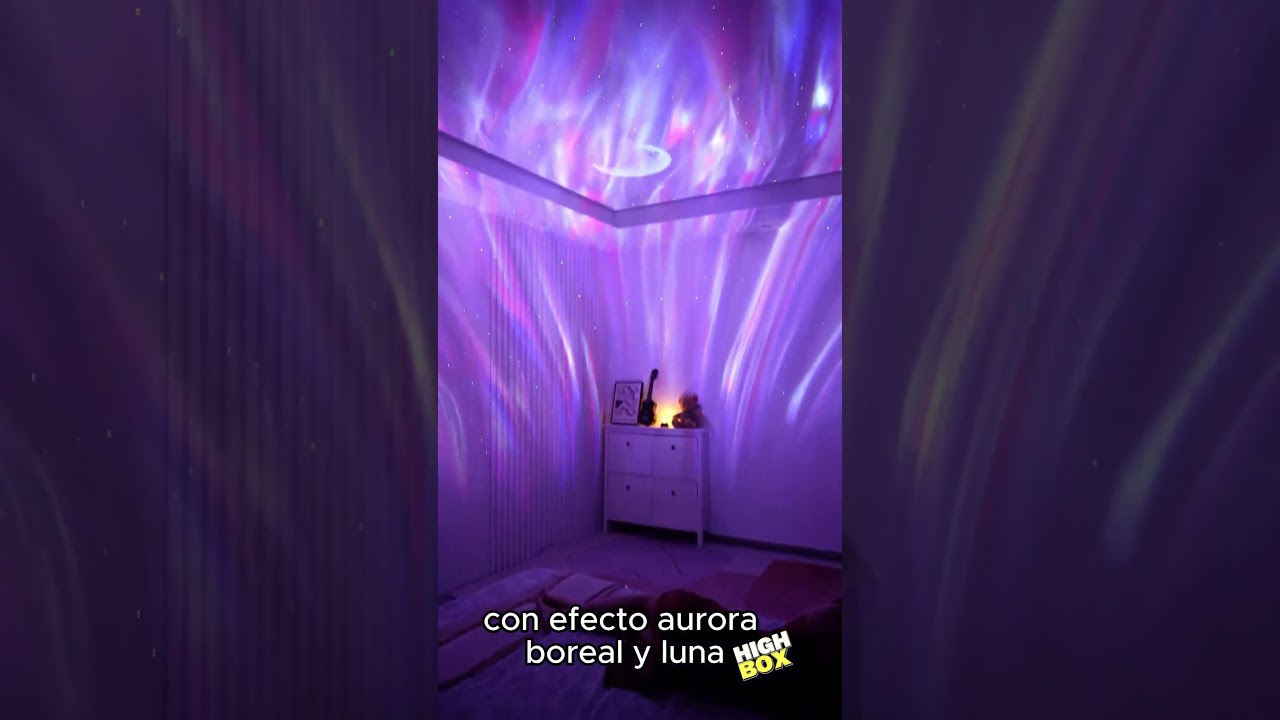 Lámpara proyector de estrellas 