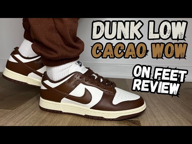 EARLY REVIEW! Nike Dunk Low Cacao Wow Review & On Feet!