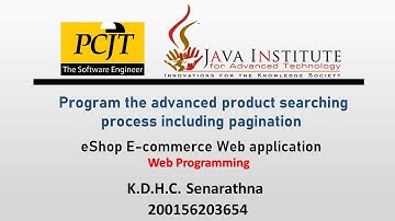 Web Project Task 20 | 1st Year | Semester 01 | Java Institute | Hasini Senarathna