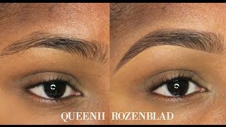 'Natural' Eye Brow tutorial using Pencil  Queenii Rozenblad