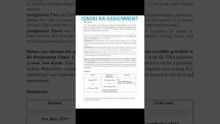 IGNOU Assignment | B.A.(BAM) | GENERAL PSYCHOLOGY | BPCG-171
