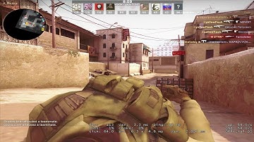CSGO crosshair movement stutter/lag/glitch