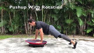 Pushup Variations Using CoreTex
