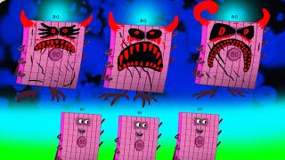 Numberblocks New Design 808080 As Horror Version