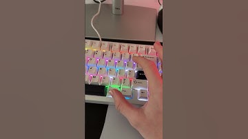 Fun fact about rainy 75 keyboard!! #viral #guide #pc #technology