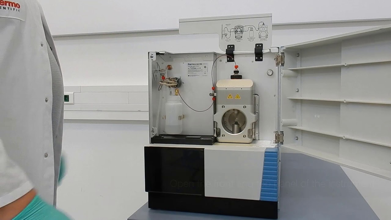 Disconnecting the inlet capillary on the ISQ EC Mass Spectrometer - YouTube