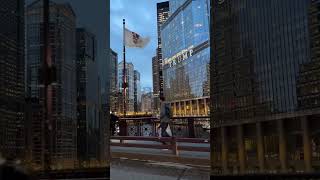 #Welcome to Chicago, the dream city 🌧️❄️🌷🤍📍Wacker Dr Chicago IL 🇺🇸#chicago #downtown #chica