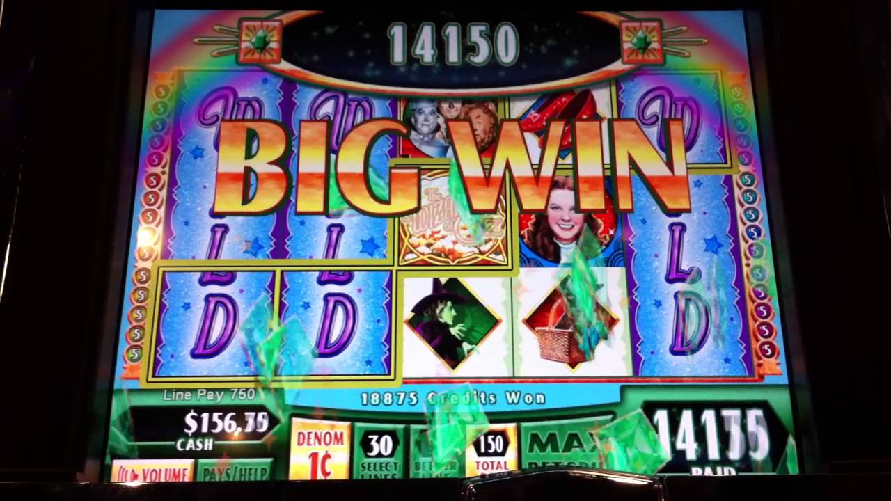 Wizard Of Oz Slot Machine Big Win