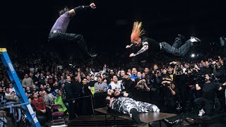 The Hardy Boyz vs. The Dudley Boyz – Tables Match: Royal Rumble 2000