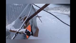 Оймяконский пляж - самый холодный пляж в мире ! Oymiakon - most coldest beach in the world !