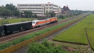 小R怒吼!回送PP車頭!7201次,貨物列車,民雄南通過。