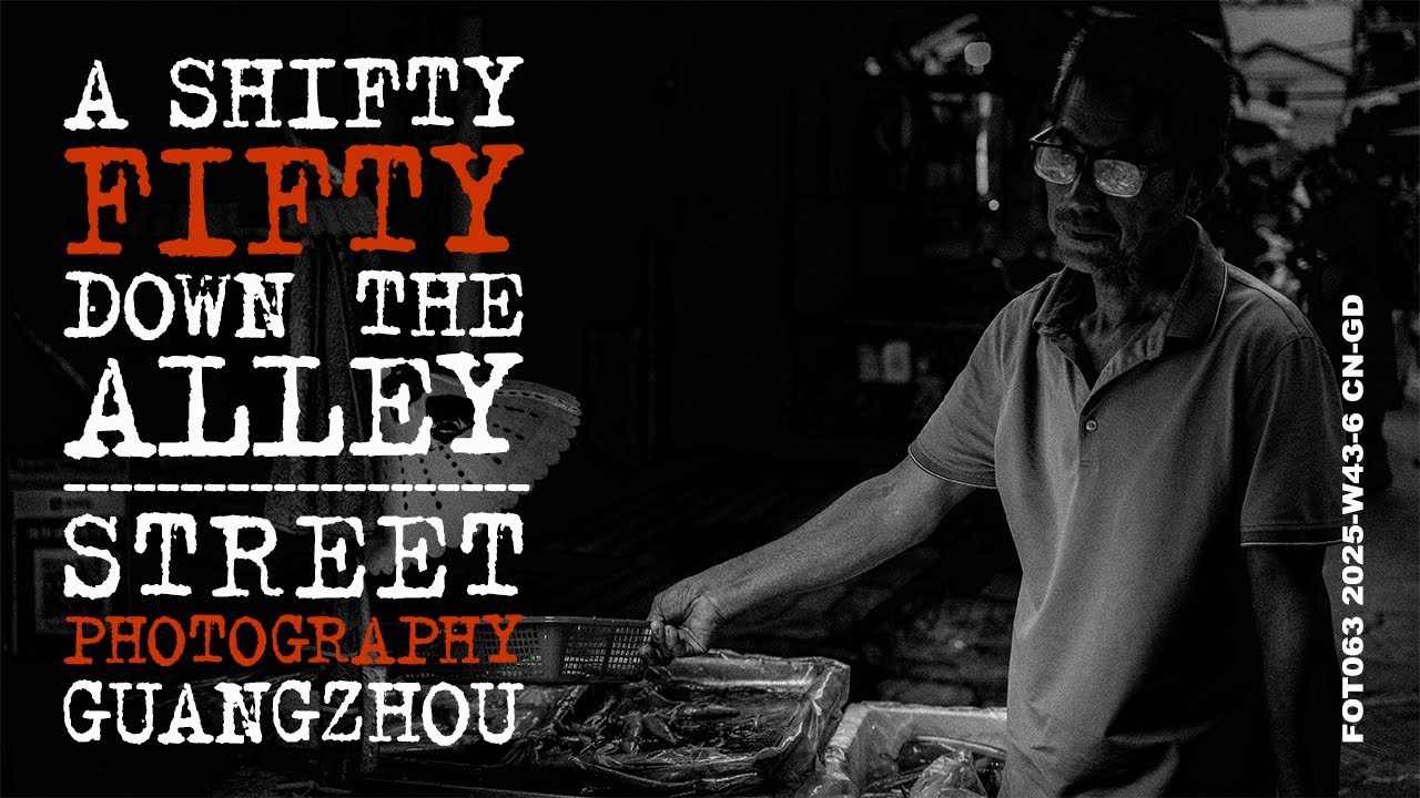 A Shifty Fifty Down The Alley | Street Photography in Guangzhou