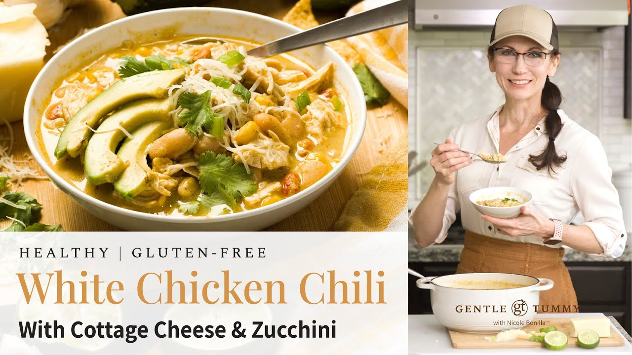 Healthy Cheesecake Factory White Chicken Chili Recipe - YouTube