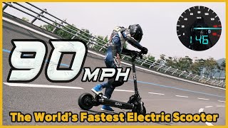 SLACK CORE 920R | The World's Fastest Electric Scooter Over 90mph  (No-cut)