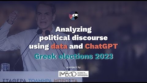 Data Journalism Training Program - with iMEdD!