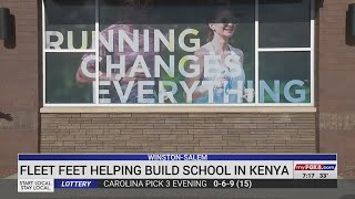 Fleet Feet in Winston-Salem works to help build school in Kenya