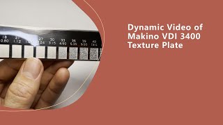 Dynamic Video of Makino VDI 3400 Texture Plate