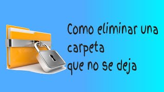 ▶ How to delete undeletable folders in Windows | No software required 🚫 | Working method ✅
