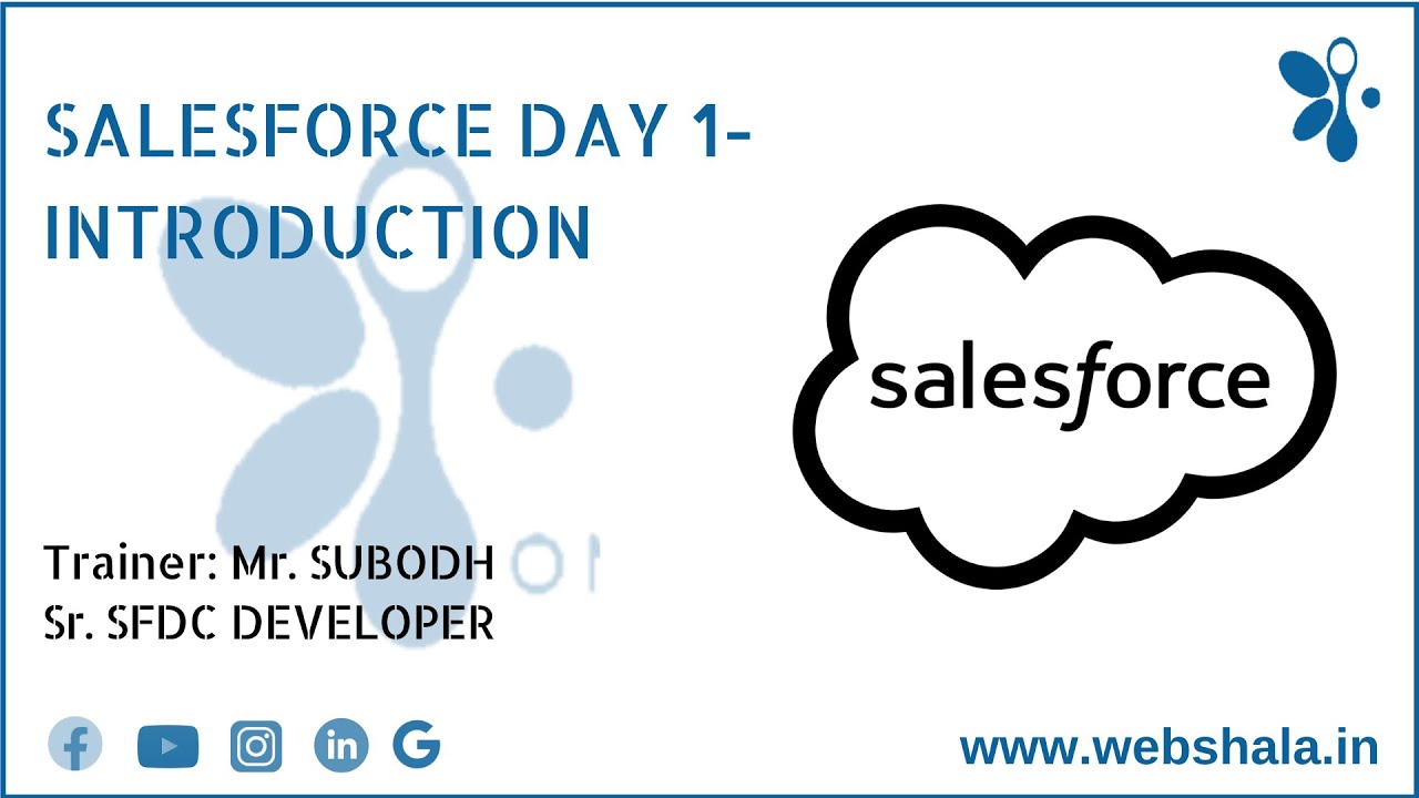 Salesforce JOB oriented training program - YouTube