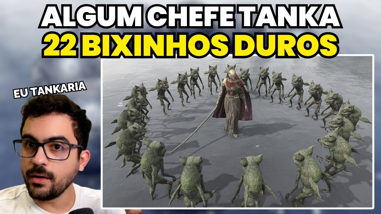 22 BIXOS DUROS x Chefes do Elden Ring