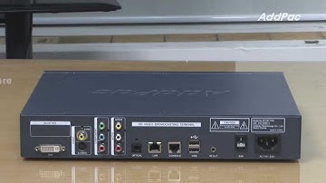 Video Broadcasting Terminal AP-VBT1000 | AddPac