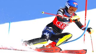 Mikaela SHIFFRIN - Winner - Slalom (Run 1) - Are SWE - 2024