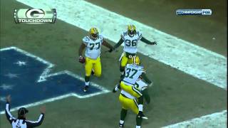 B.J. Raji Touchdown Celebration - NFC Championship