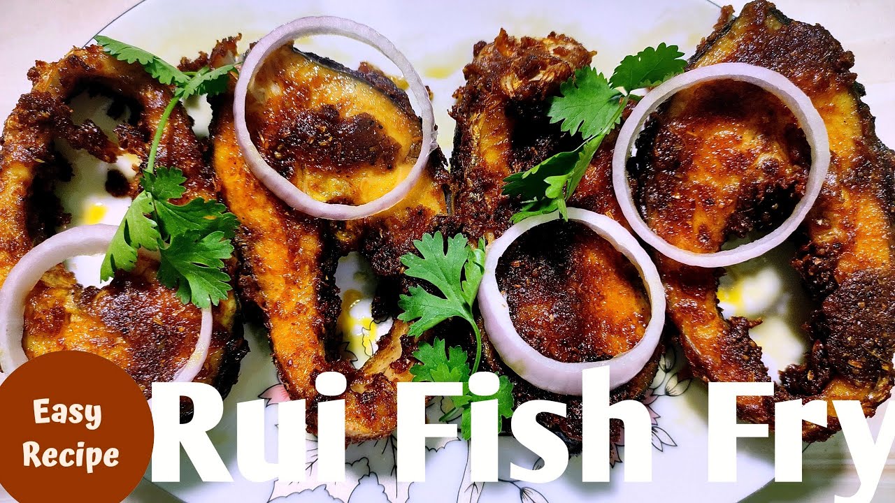 সহজ পদ্ধতিতে মাছ ফ্রাই রেসিপি | Rui/Rohu Fish Fry | Fish Fry Recipe ...