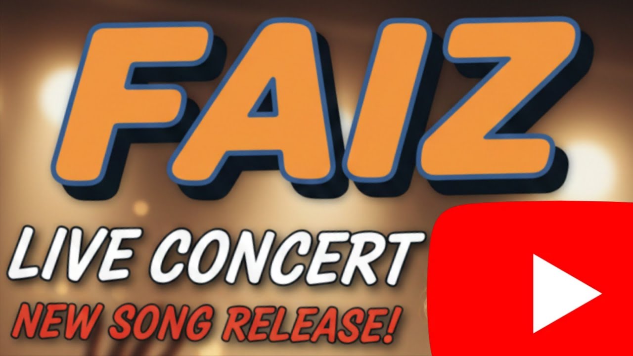 Faiz Live Concert 🫡 | The Azam bro - YouTube
