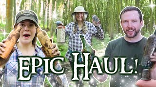 Our BIGGEST ever Bottle Dump Haul! (Multiple bucket list finds!)