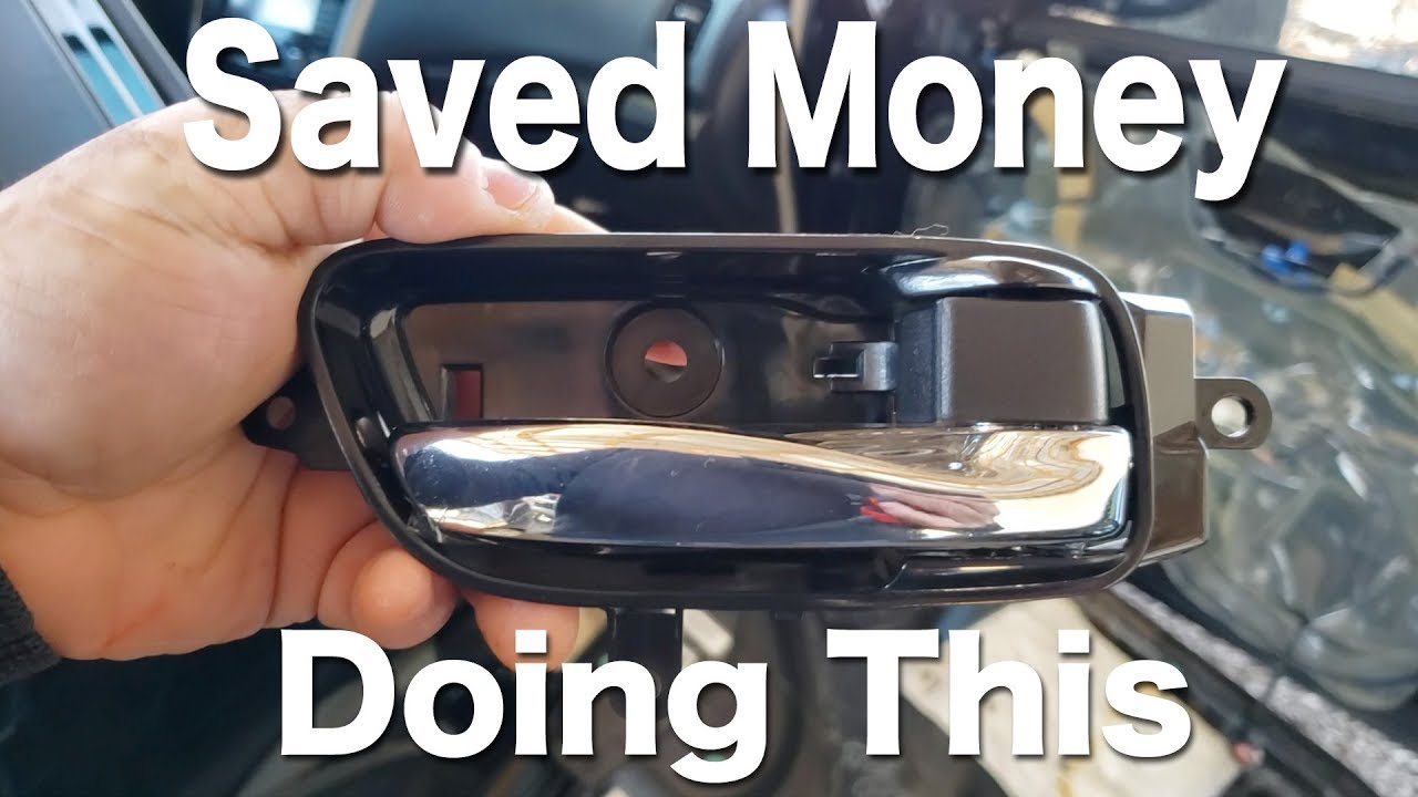 2013 Altima Interior Door Handle Replacement/Repair YouTube