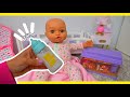 Feeding Baby Ava Doll With Interactive Bottle for baby dolls