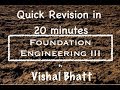 Types of shear Failure- Revision | Soil Mechanics | Civil | GATE | ESE | Vishal Sir