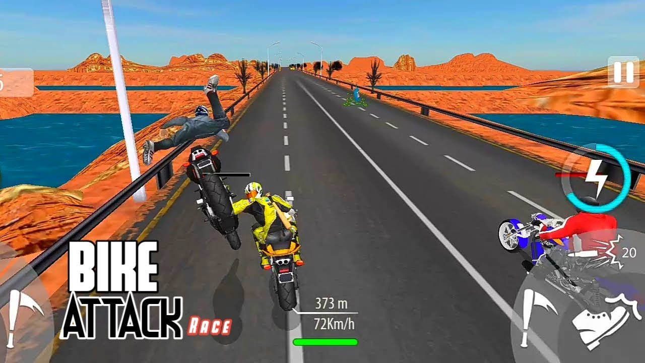 Bike Attacks Race 2020 | Best Gameplay For Android | Bikegames3D