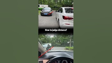 Tips for judging the distance between cars!#driving #skills #tips #knowledge #fpy