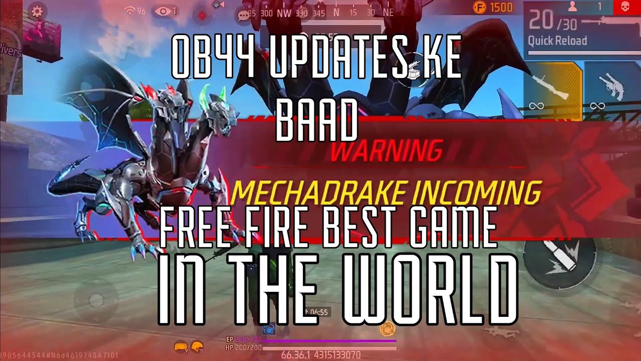 Ob44 free fire ob44 all updets changes 20+ - YouTube