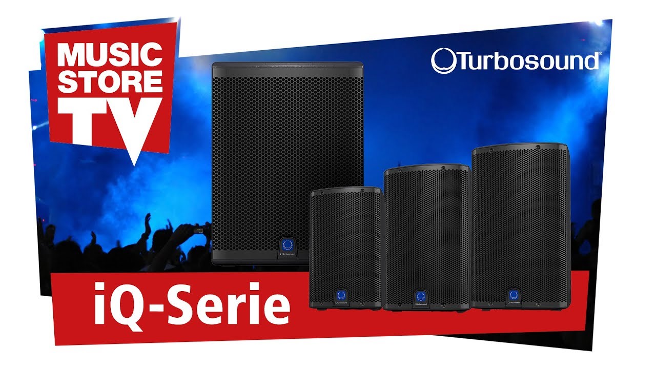 Turbosound iQ Serie PA-Lautsprecher mit DSP + Ultranet