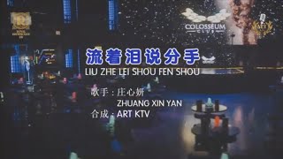 流着泪说分手 REMIX LIU ZHE LEI SHOU FEN SHOU REMIX DJ KARAOKE LYRIC PINYIN