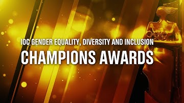IOC Gender Equality, Diversity and Inclusion Champions