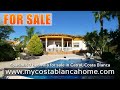 Spacious 3 bedroom villa with private pool and fabulous garden for sale in Catral