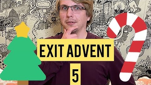 Exit Advent Calendar 2021 - Day 5