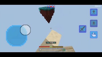 Actually full icy bridging in new touch control (minecraft) phone