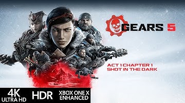 Gear Of War 5 | Act 1 Chapter 1 Shot in The Dark [Campaign, 4K]