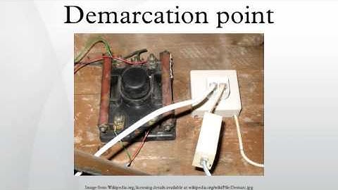 Demarcation point