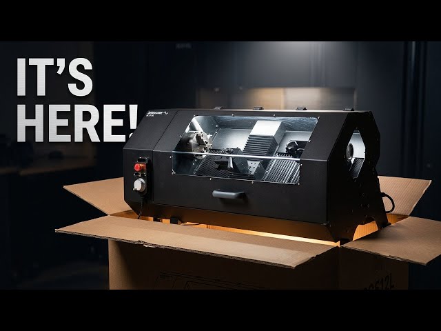 SC512L: Powerful Desktop CNC Lathe Now Available! - YouTube