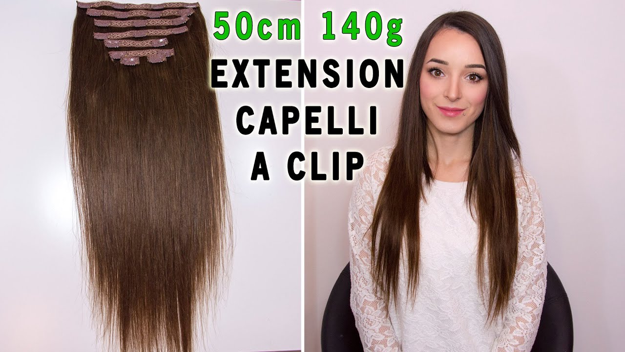 extension capelli con mollette