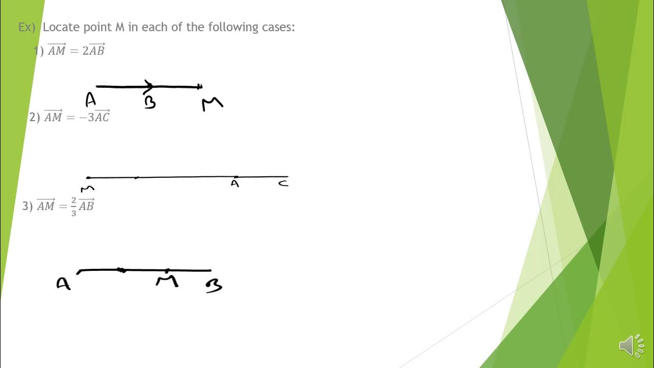Vectors (2) (grade 10) YouTube