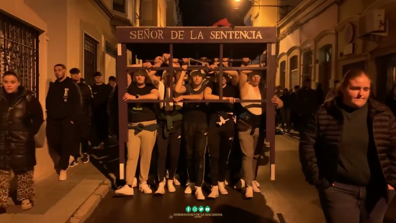 Primer ENSAYO de la cuadrilla del Señor de la SENTENCIA | Cuaresma 2025