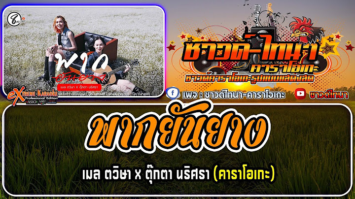 พากยันยาง ( ພາກຍັນຍາງ ) คาราโอเกะ - เมล ตวิษา X ตุ๊กตา นริศรา