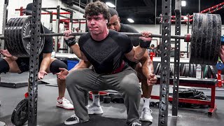 600LBS SQUAT PR W/LARRY WHEELS!!!